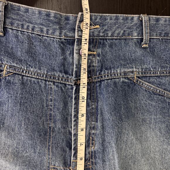 Marithe Francois Girbaud Jeans Mens 40 Baggy Wide Leg Carpenter Y2K 90s Vintage - Picture 13 of 15